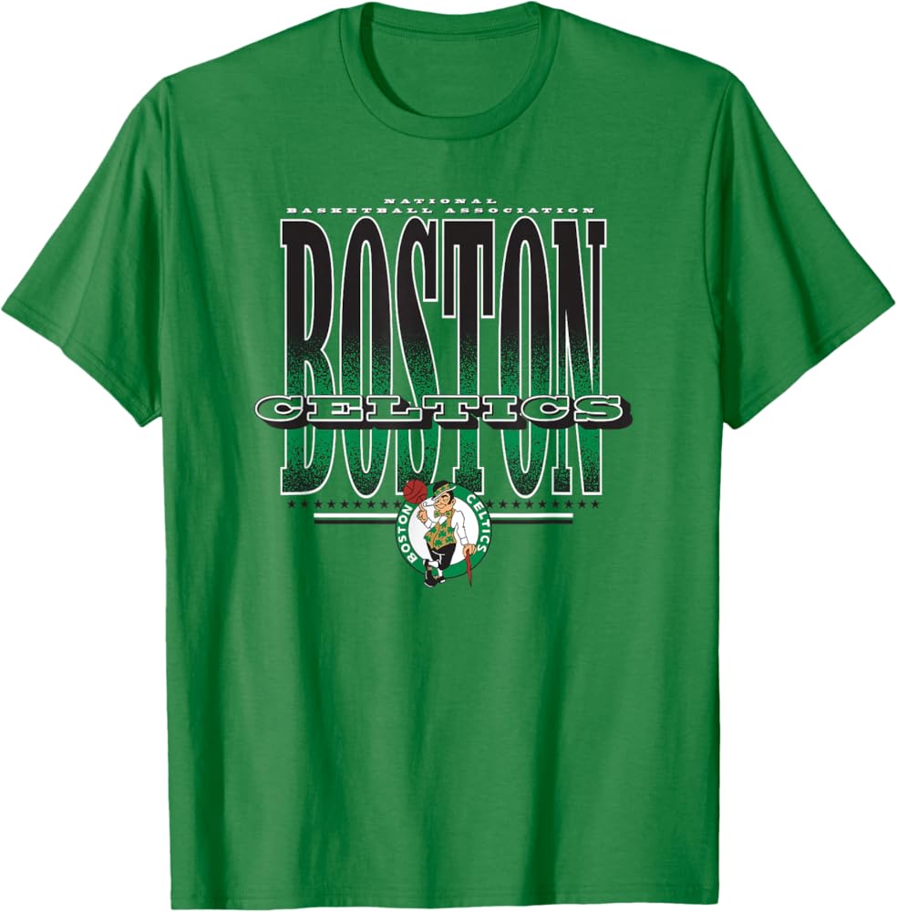 Amazon.com: Boston Celtics NBA Green Unisex-Adults T-Shirt, Small